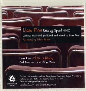 Energy Spent (Australia Promo CD-R)