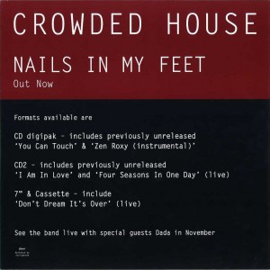 Nails In My Feet (UK Promo Display Flat)