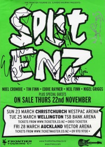 New Zealand Tour 2008 (New Zealand Promo Poster)