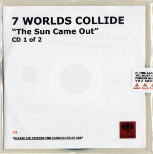 The Sun Came Out (UK Promo 2CD-R)