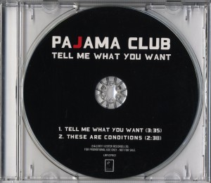 Tell Me What You Want (Australia Promo CD)