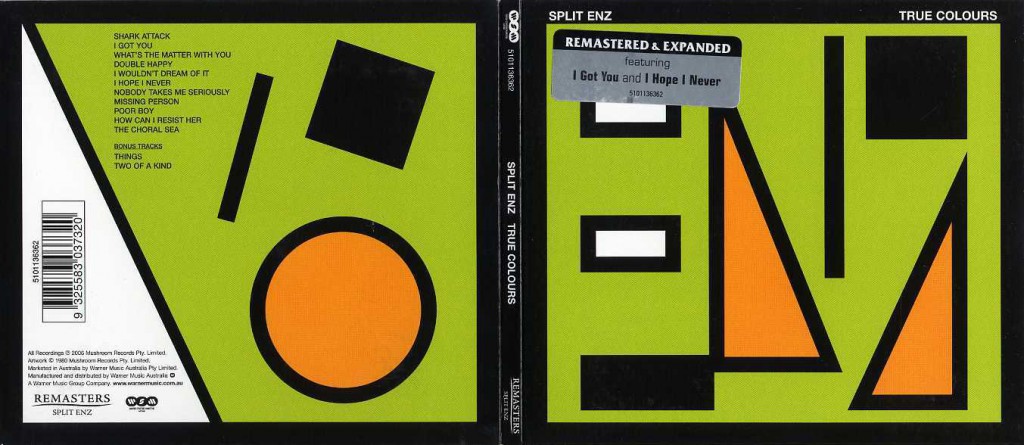 True Colours (Australia 2006 Remaster Digipak CD)