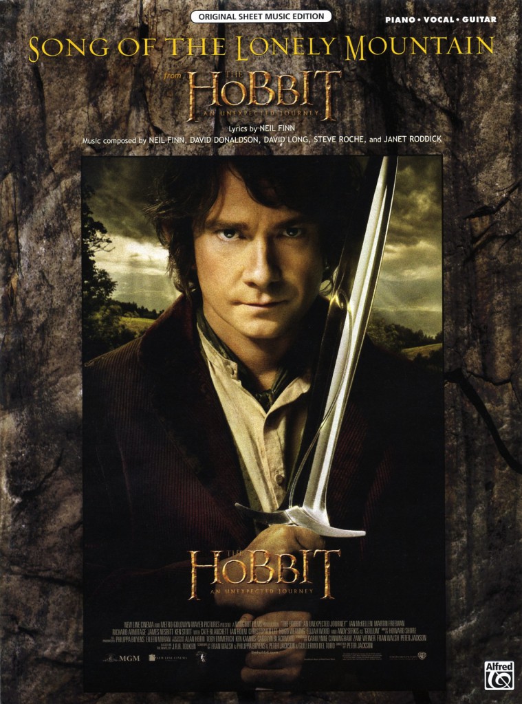 Song Of The Lonely Mountain (USA Sheet Music)