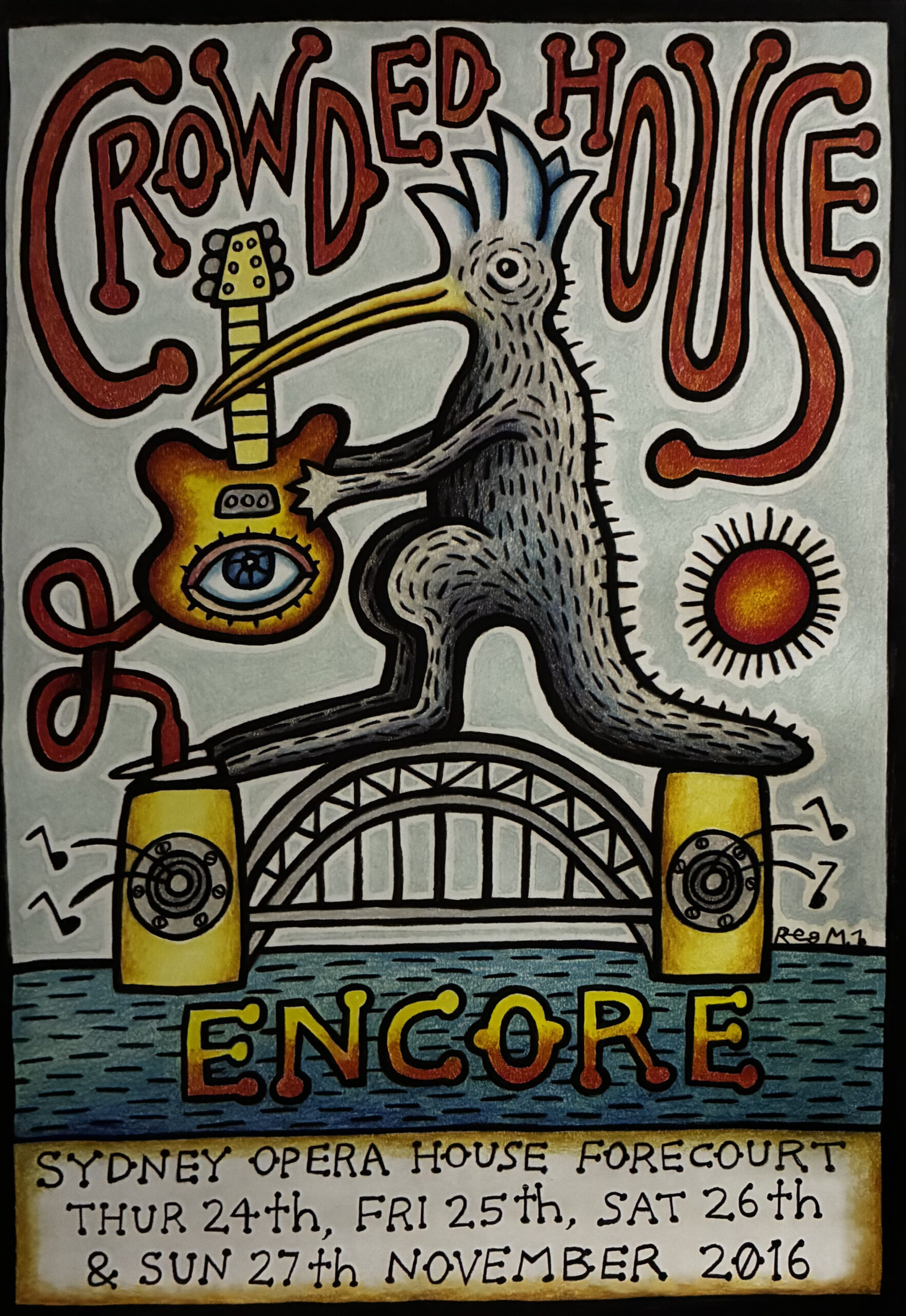 Encore (Australia Tour Lithograph)