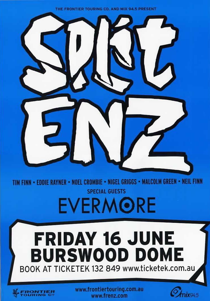 Perth 2006 (Australia Tour Poster)