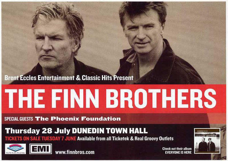 Dunedin 2005 (New Zealand Tour Poster)