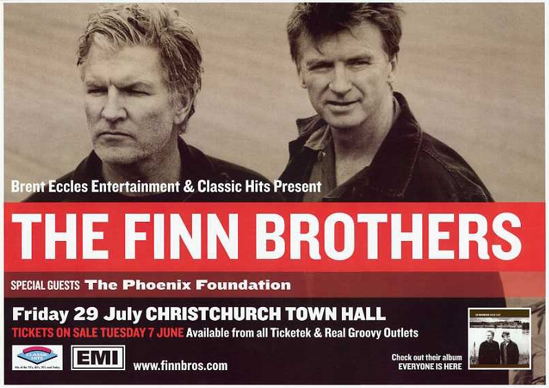 Christchurch 2005 (New Zealand Tour Poster)