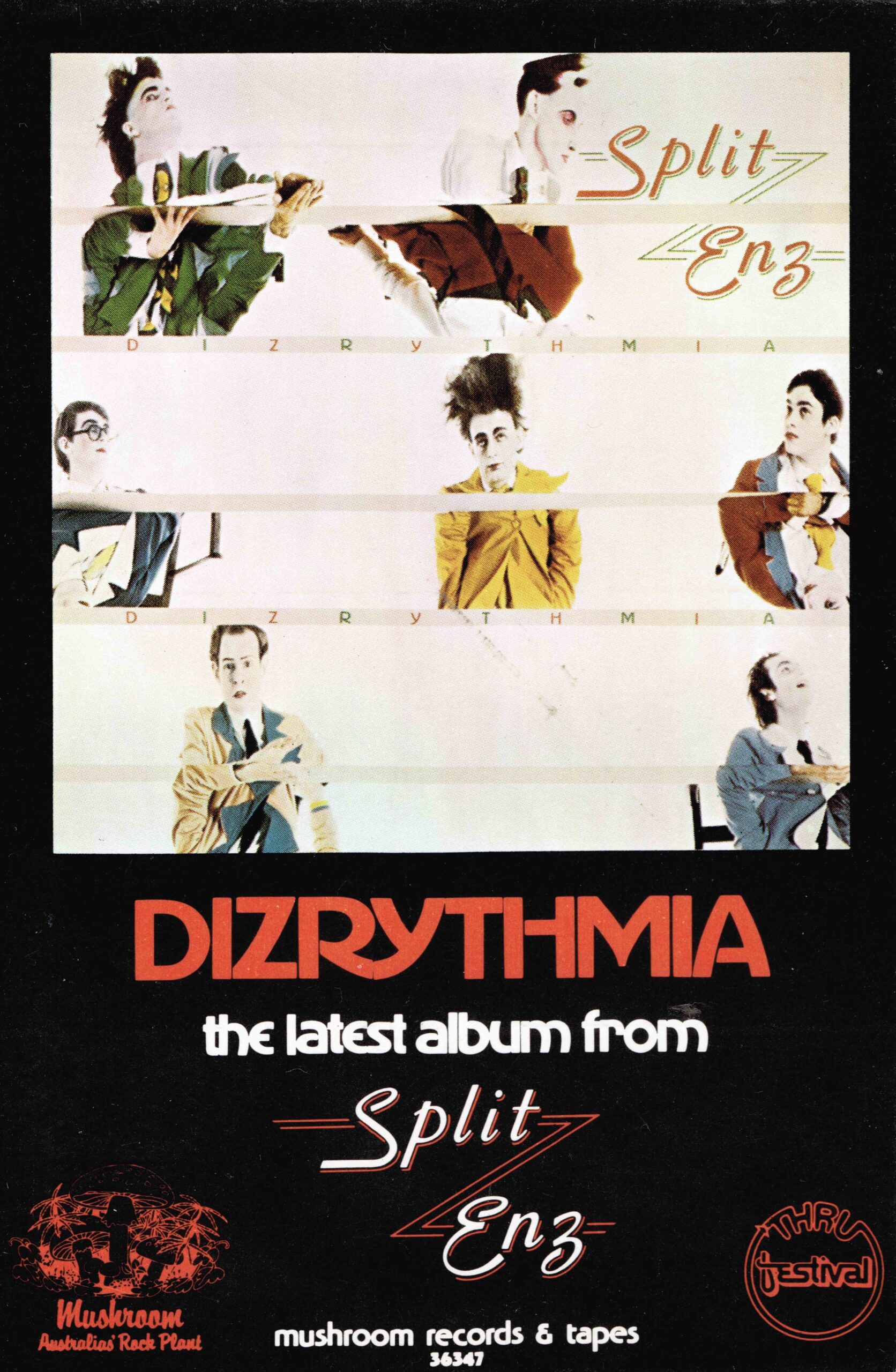 Dizrythmia (Australia Promo Sticker)