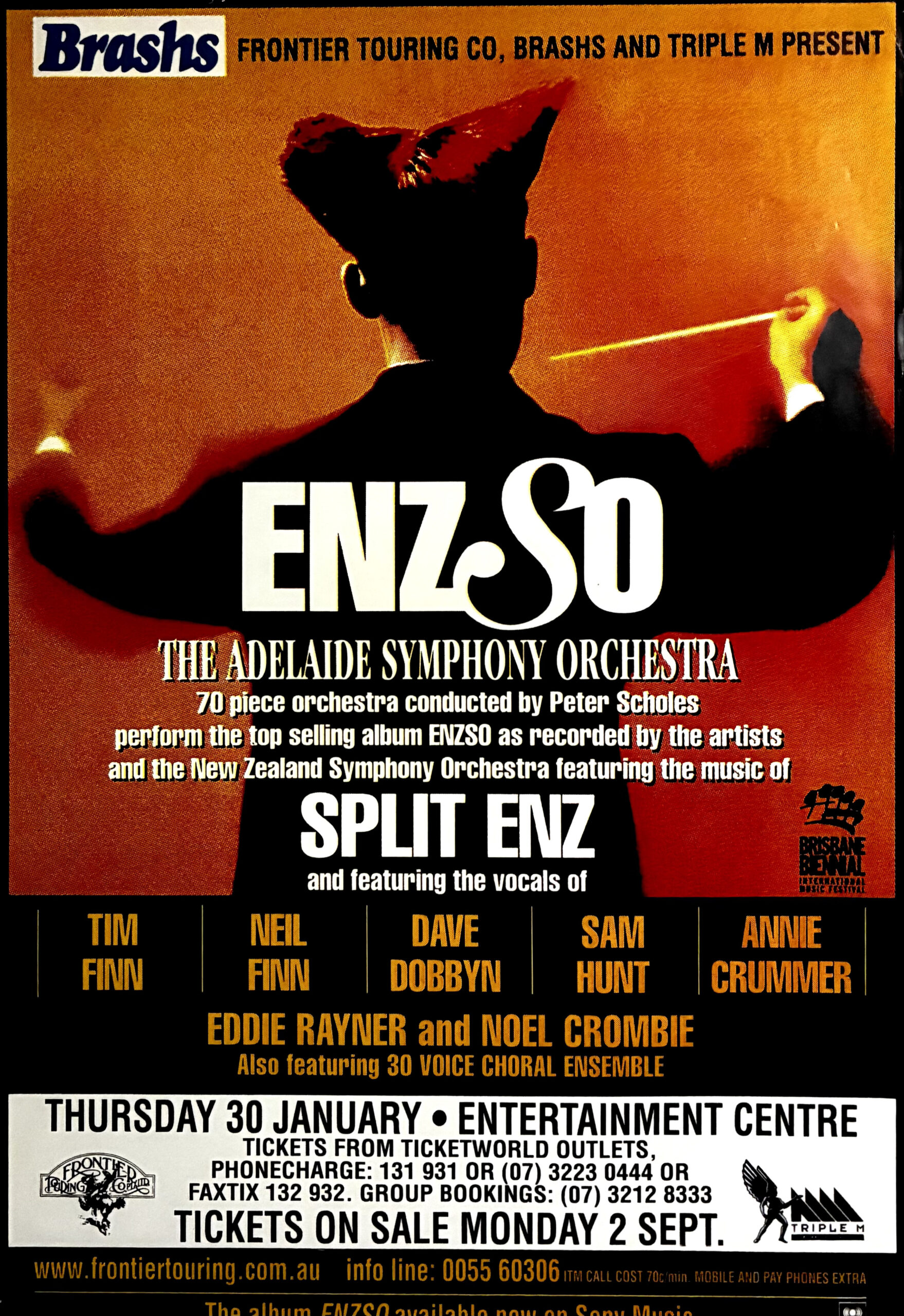 Adelaide 1997 (Australia Tour Poster)