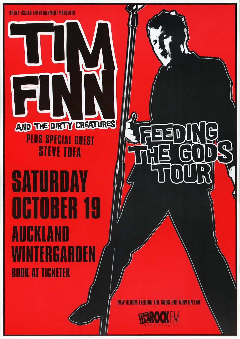 Auckland 2002 (New Zealand Tour Poster)