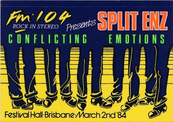 Brisbane 1984 (Australia Promo Sticker)