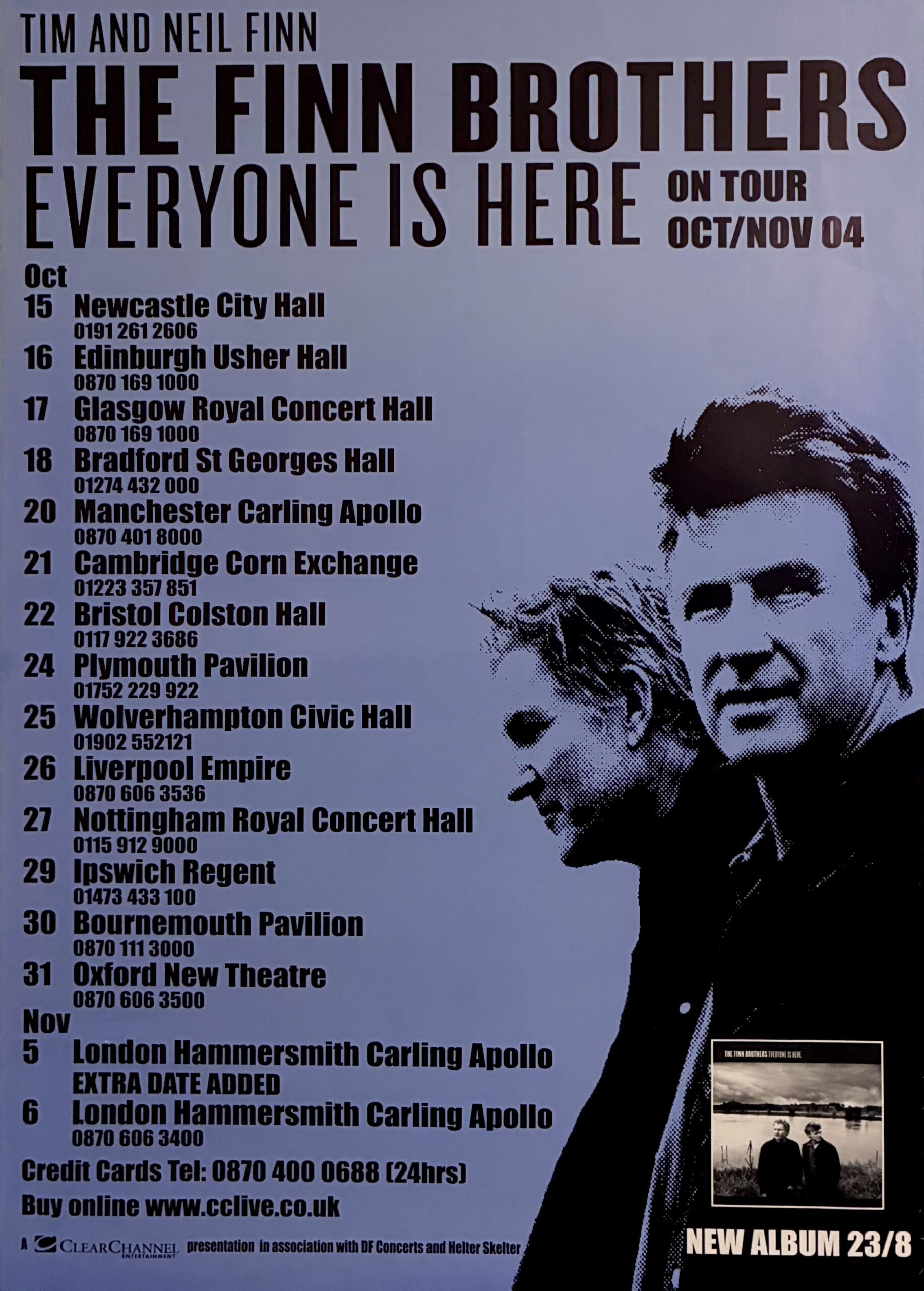 Everyone Is Here (UK Tour Poster)