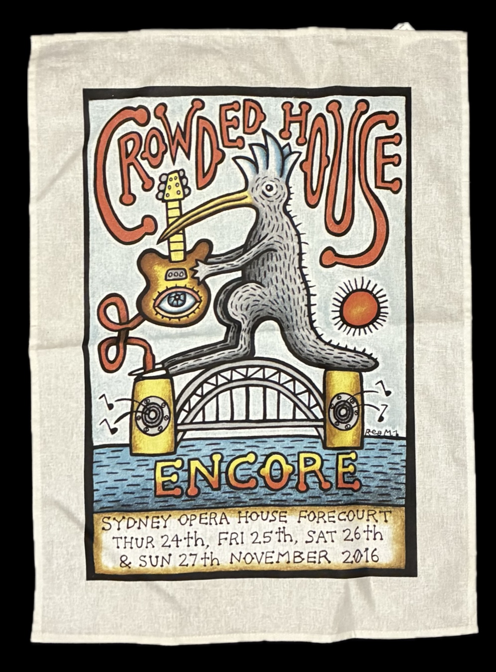 Encore (Australia Tour Tea Towel)