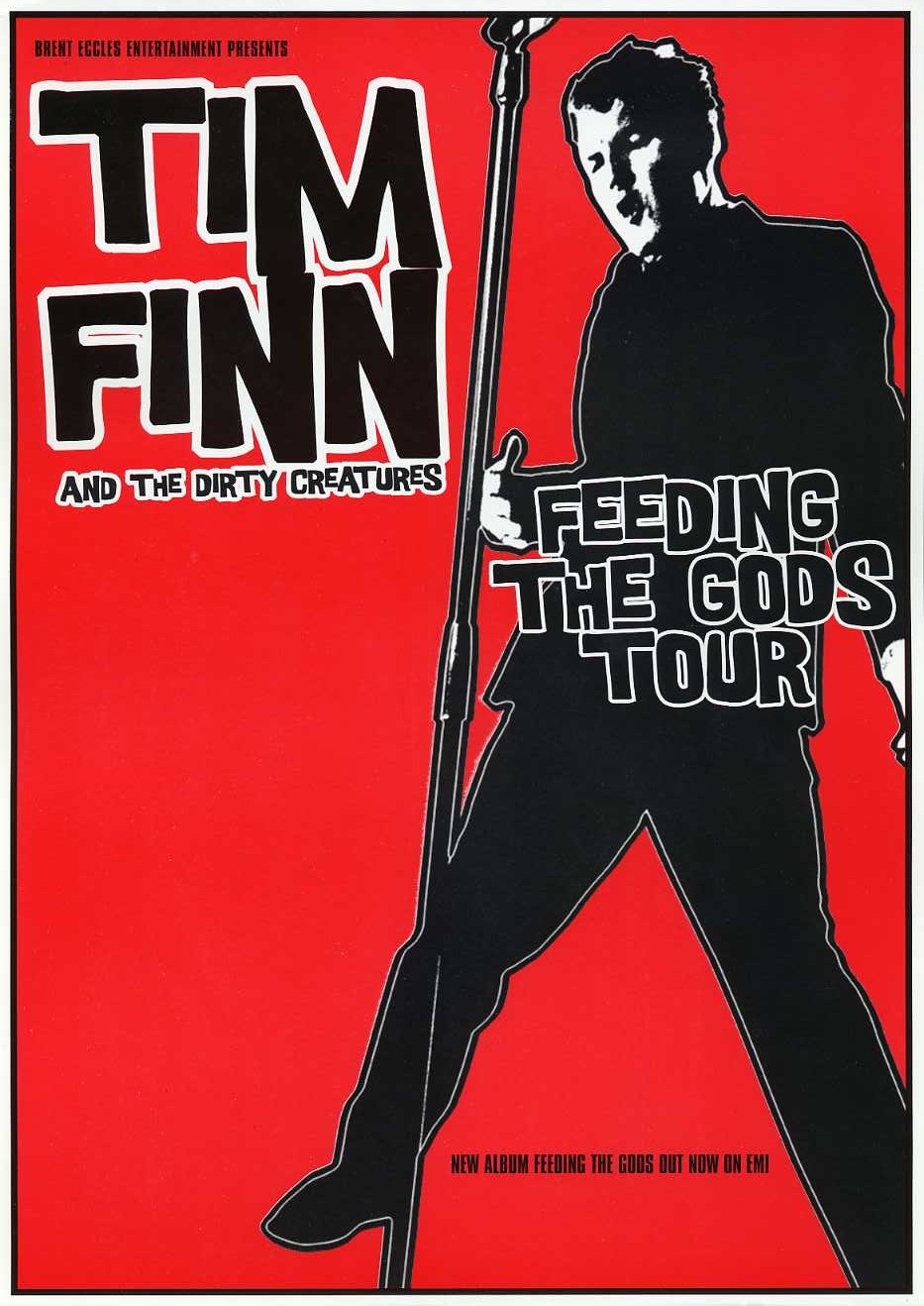 Feeding The Gods Tour (New Zealand Tour Poster)