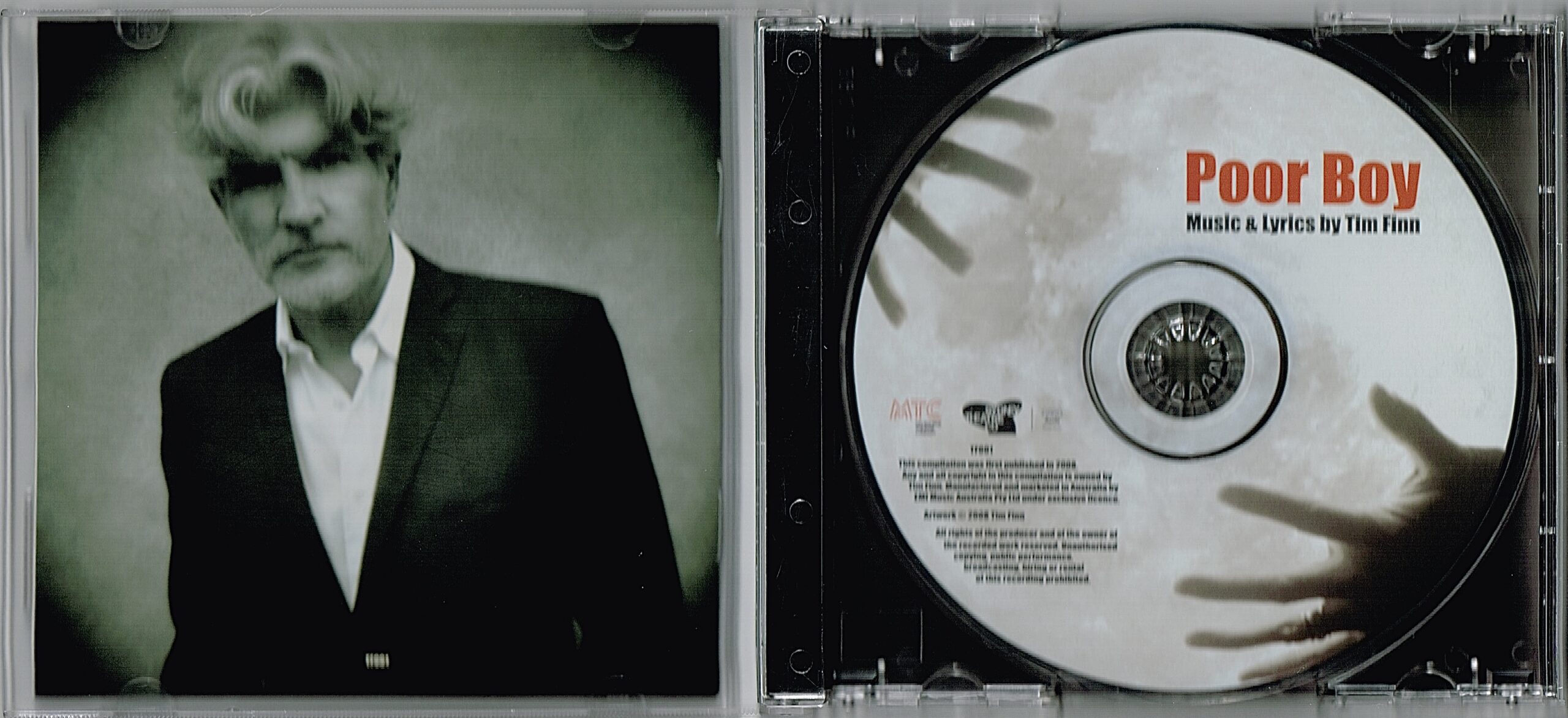 Poor Boy - Music & Lyrics by Tim Finn (Australia CD)