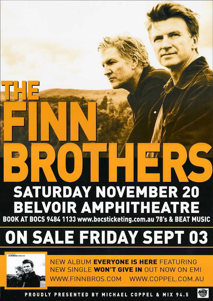 Perth 2004 (Australia Tour Poster)