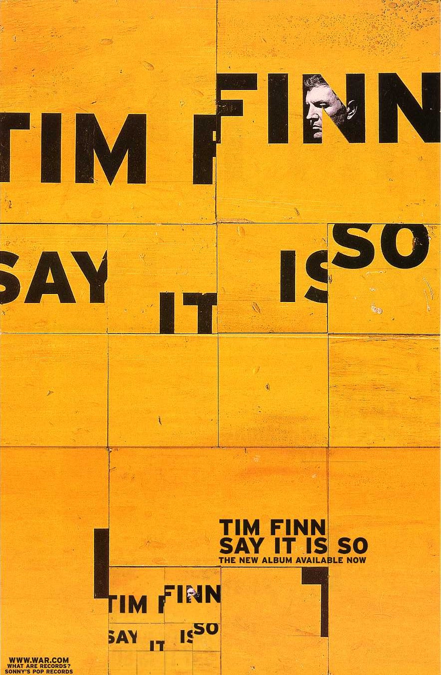 Say It Is So (USA Promo Poster)