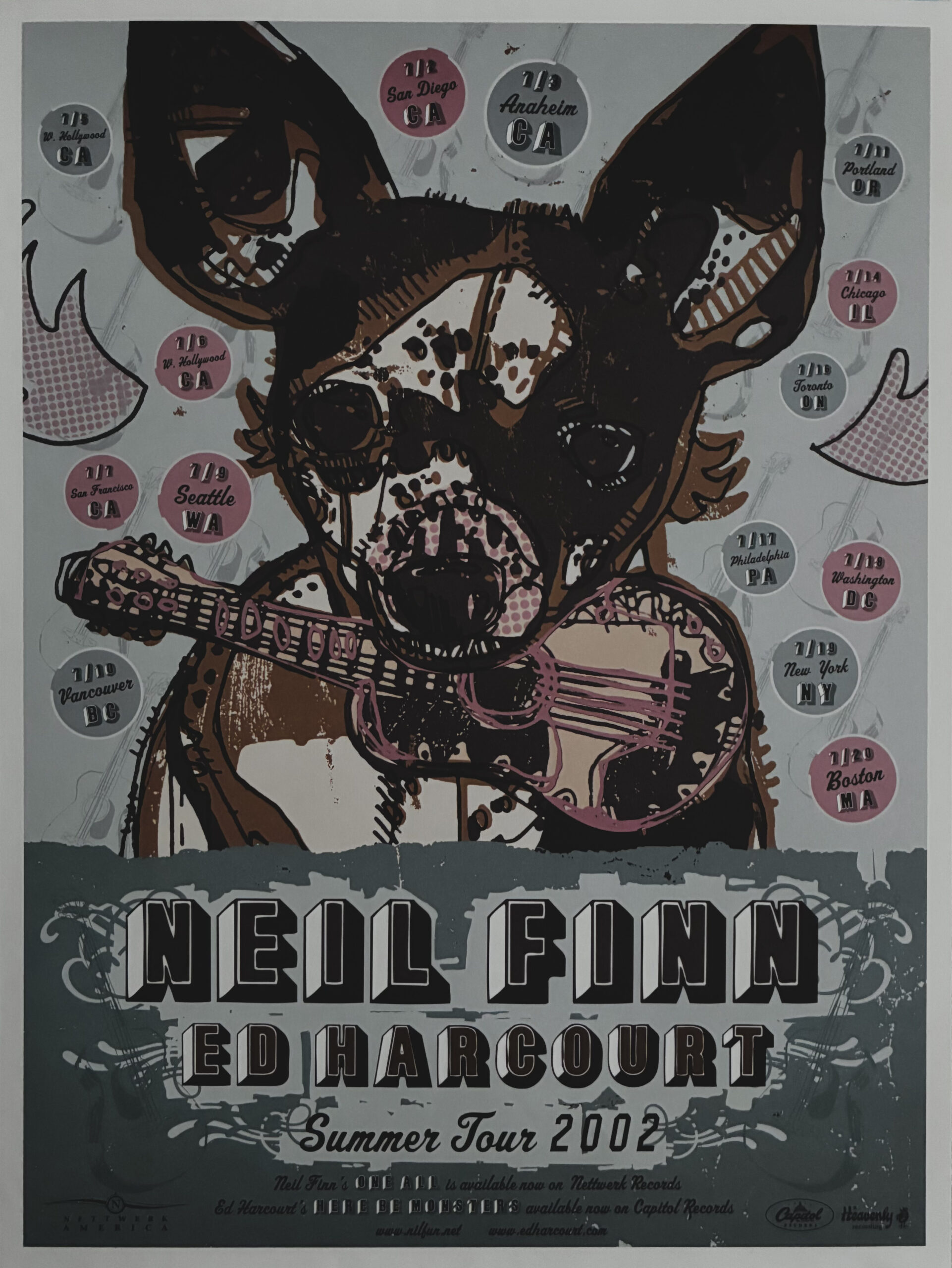 Summer Tour 2002 (USA Tour Lithograph)