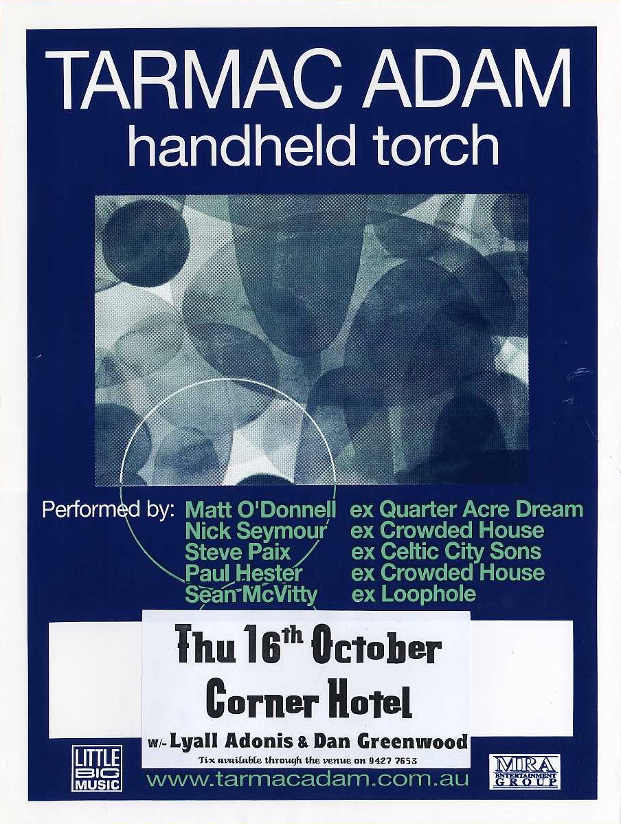 Melbourne 2003 (Australia Tour Poster)