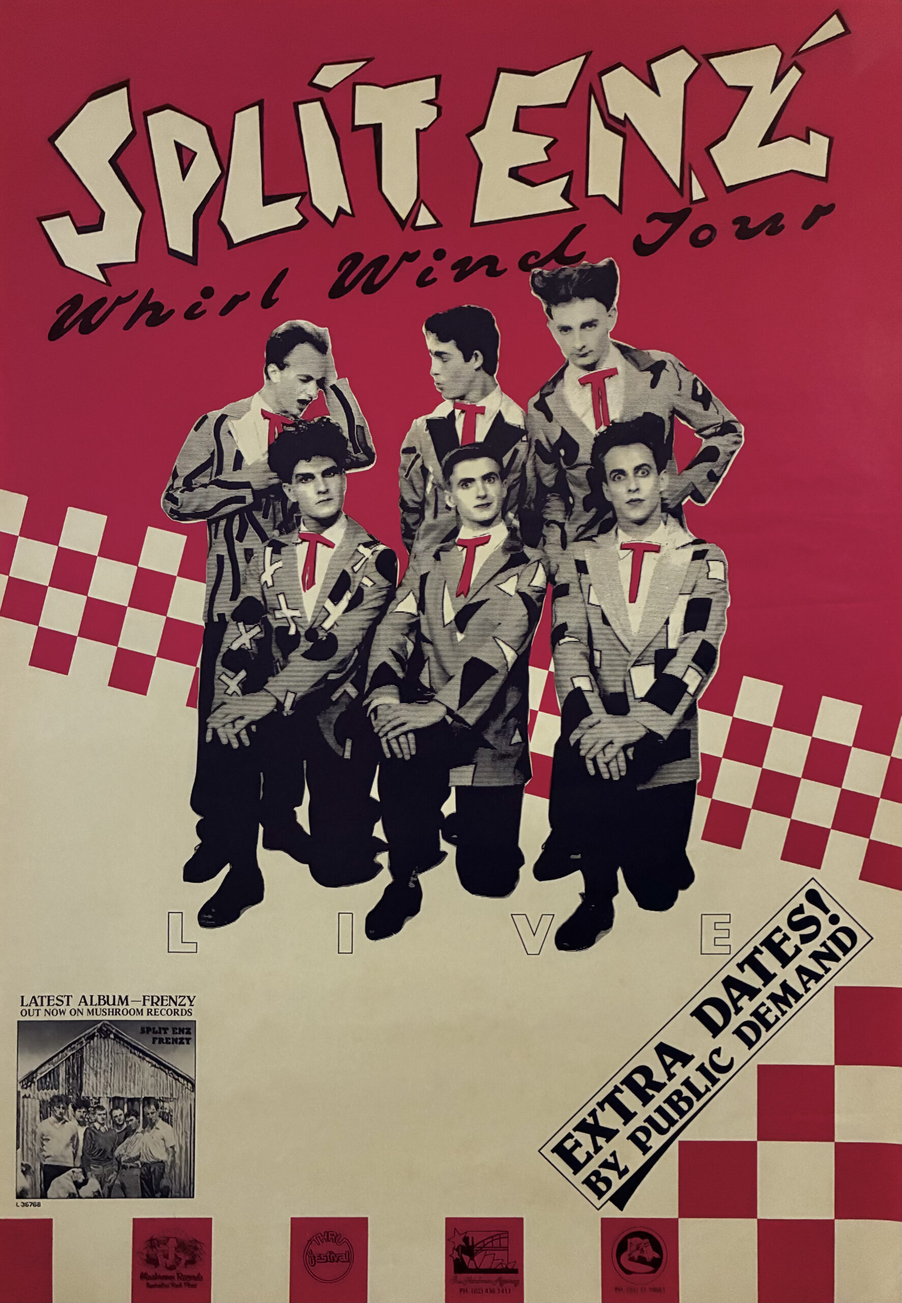 Whirl Wind Tour (Australia Tour Poster)