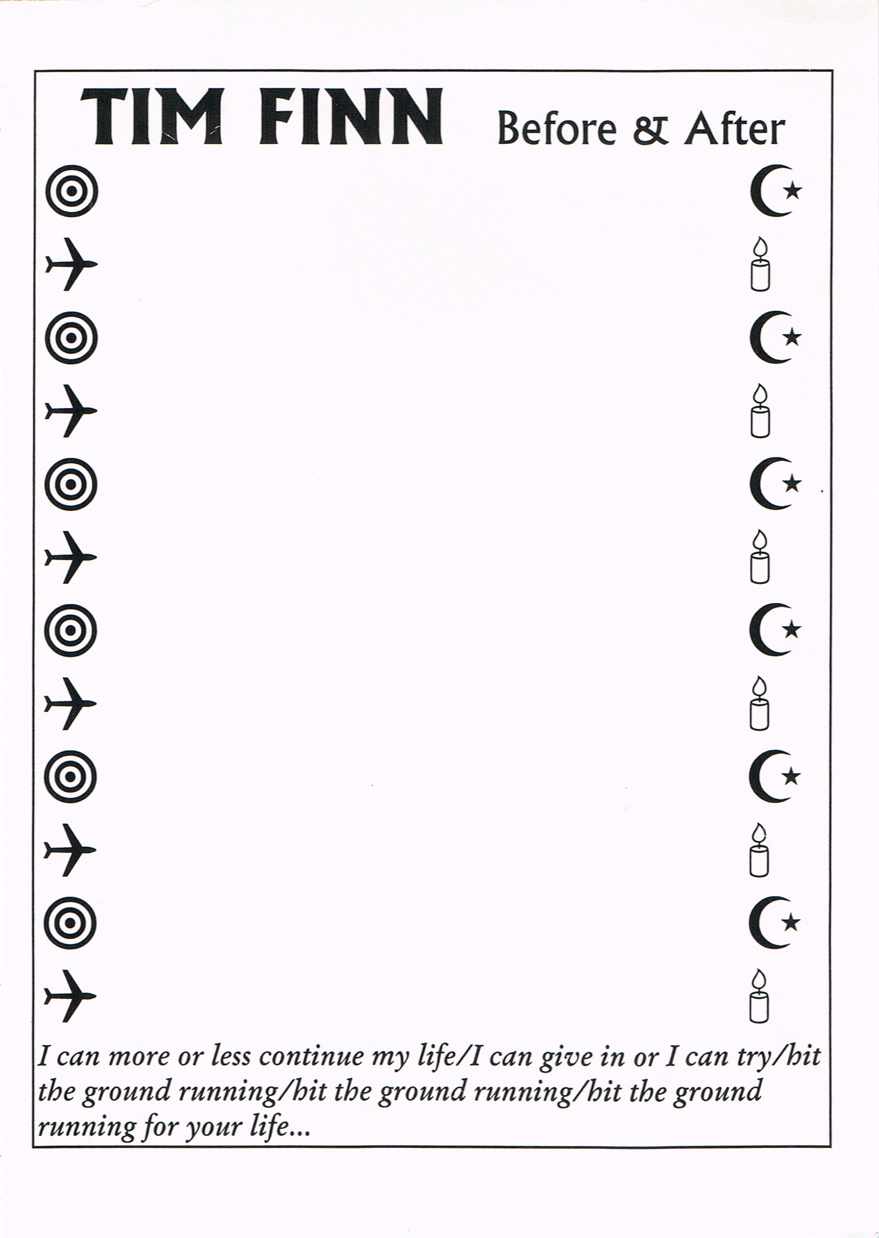 Before & After (Australia Promo Memo Papers)