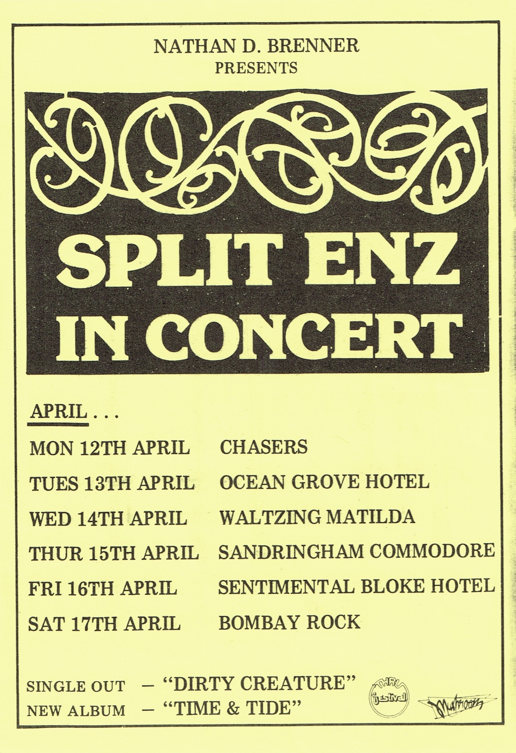 Melbourne 1982 (Australia Promo Flyer)