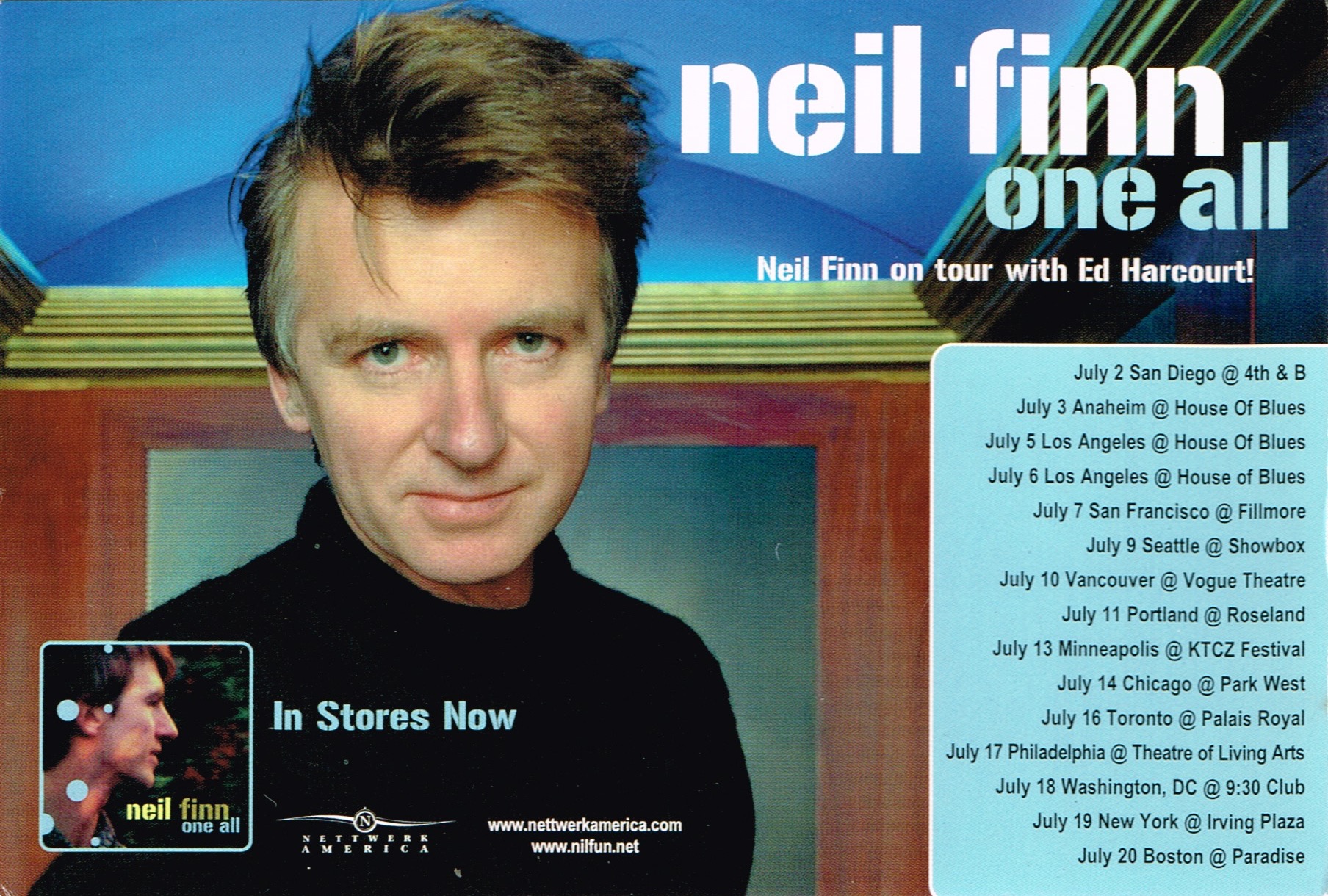 One All (USA Promo Postcard)