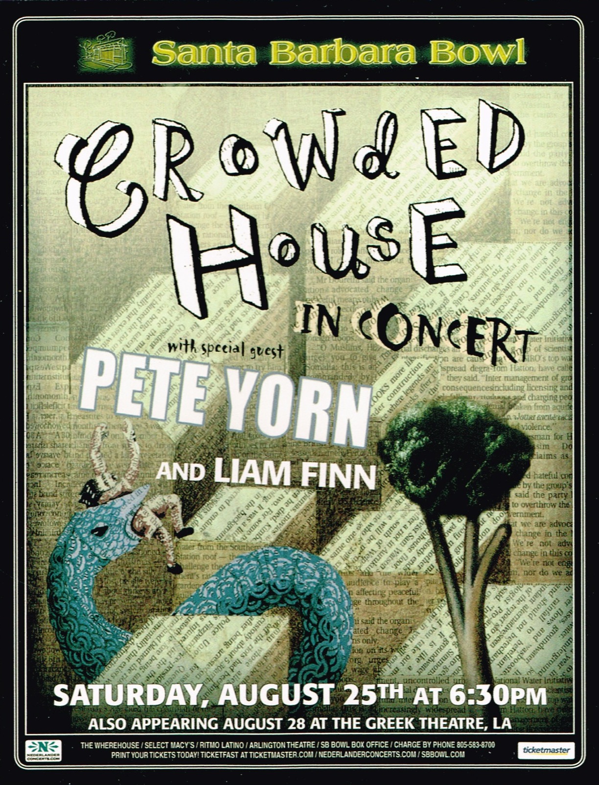 Santa Barbara 2007 (USA Promo Card Flyer)