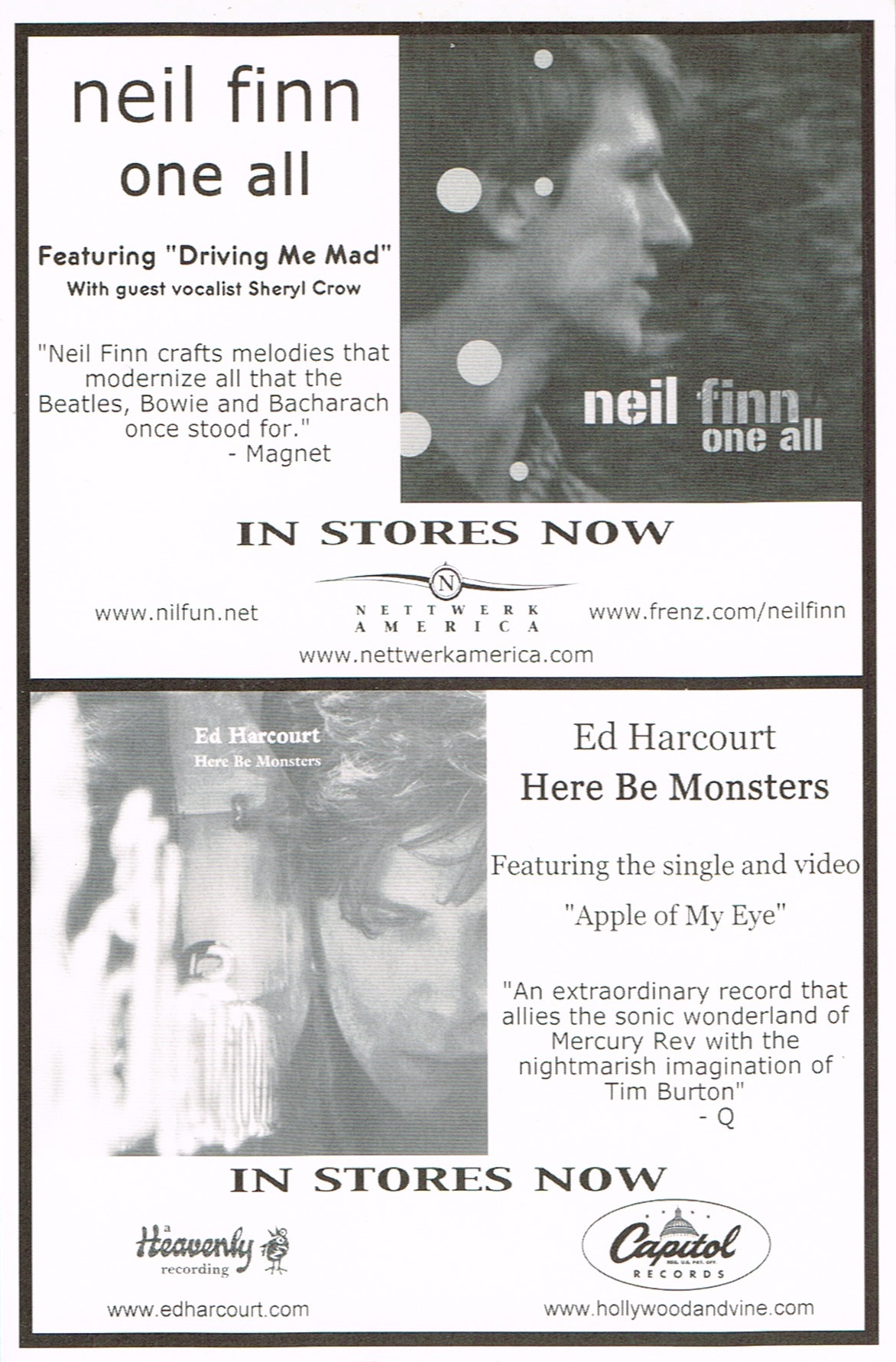 Summer Tour 2002 (USA Promo Postcard)