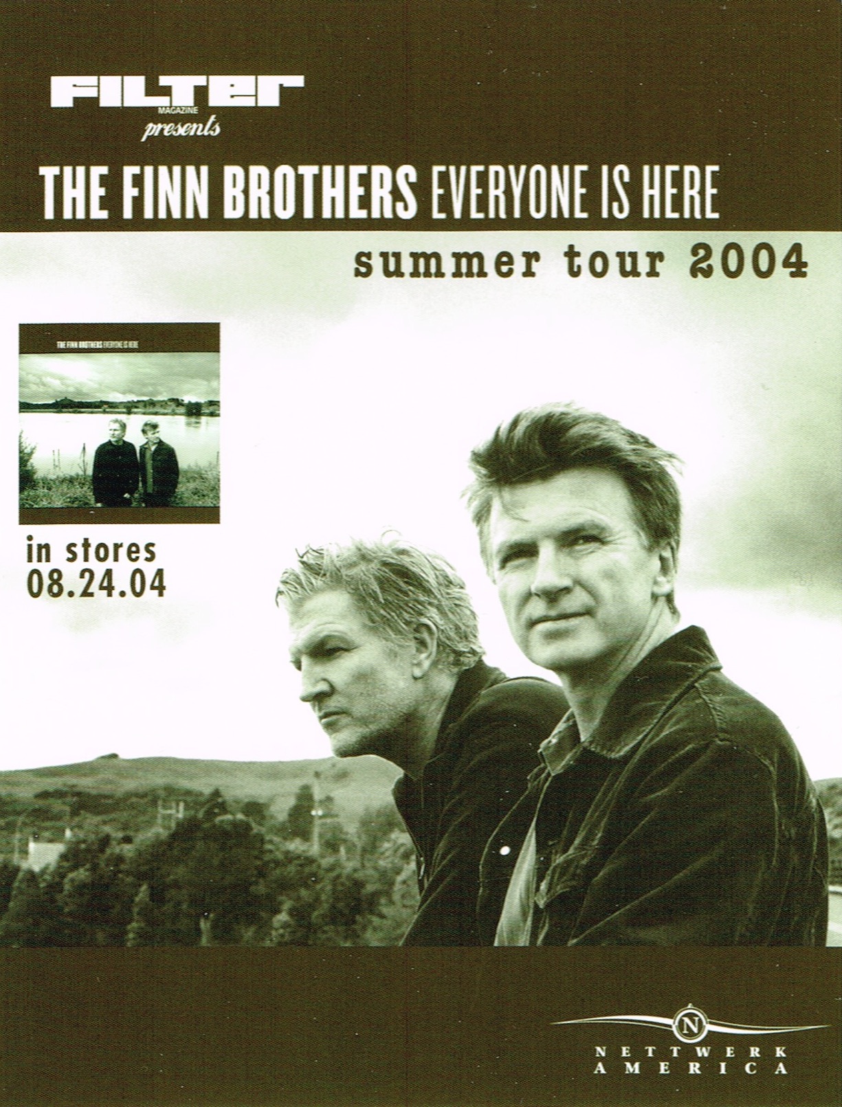 Summer Tour 2004 (USA Promo Card Flyer)
