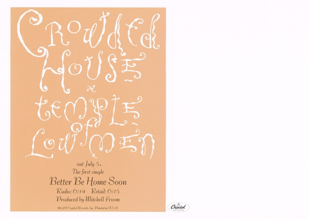 Temple Pf Low Men (USA Promo Postcard)