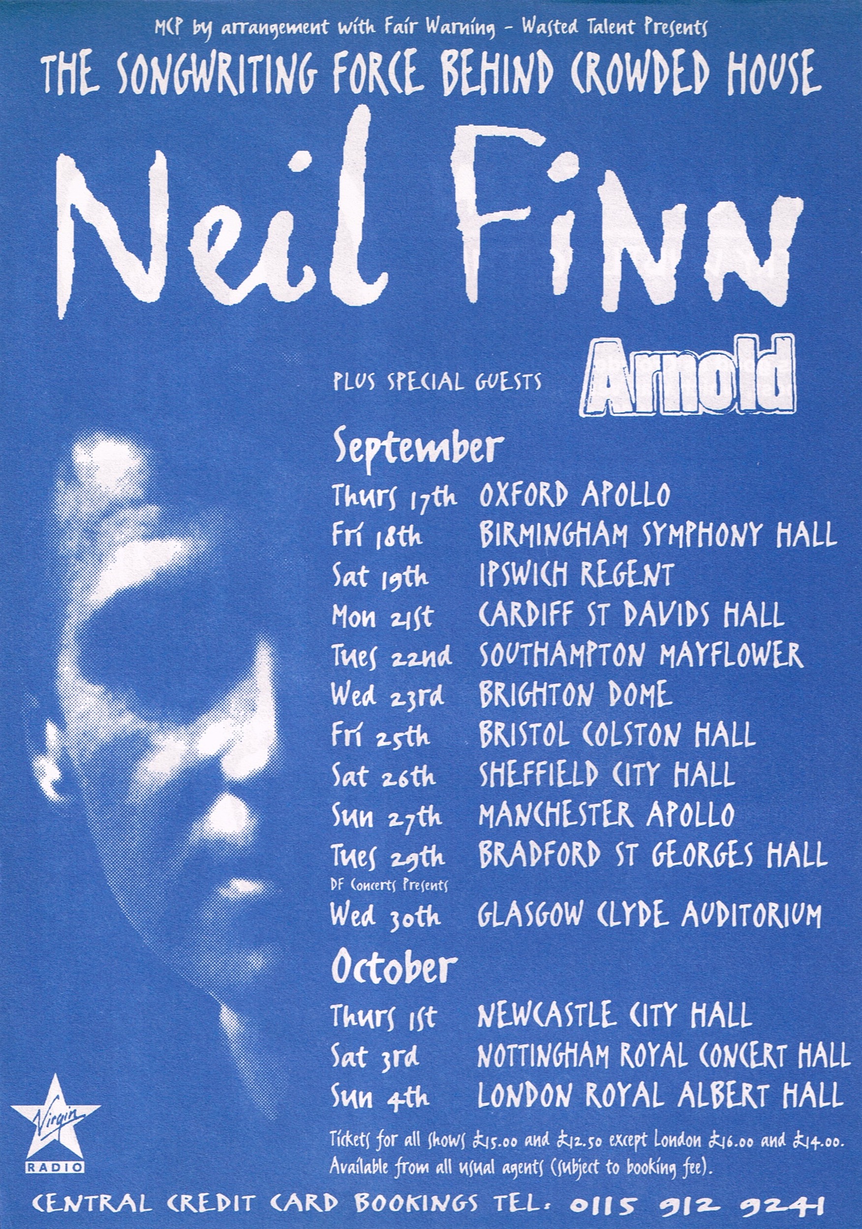 UK Tour 1998 (UK Promo Flyer)