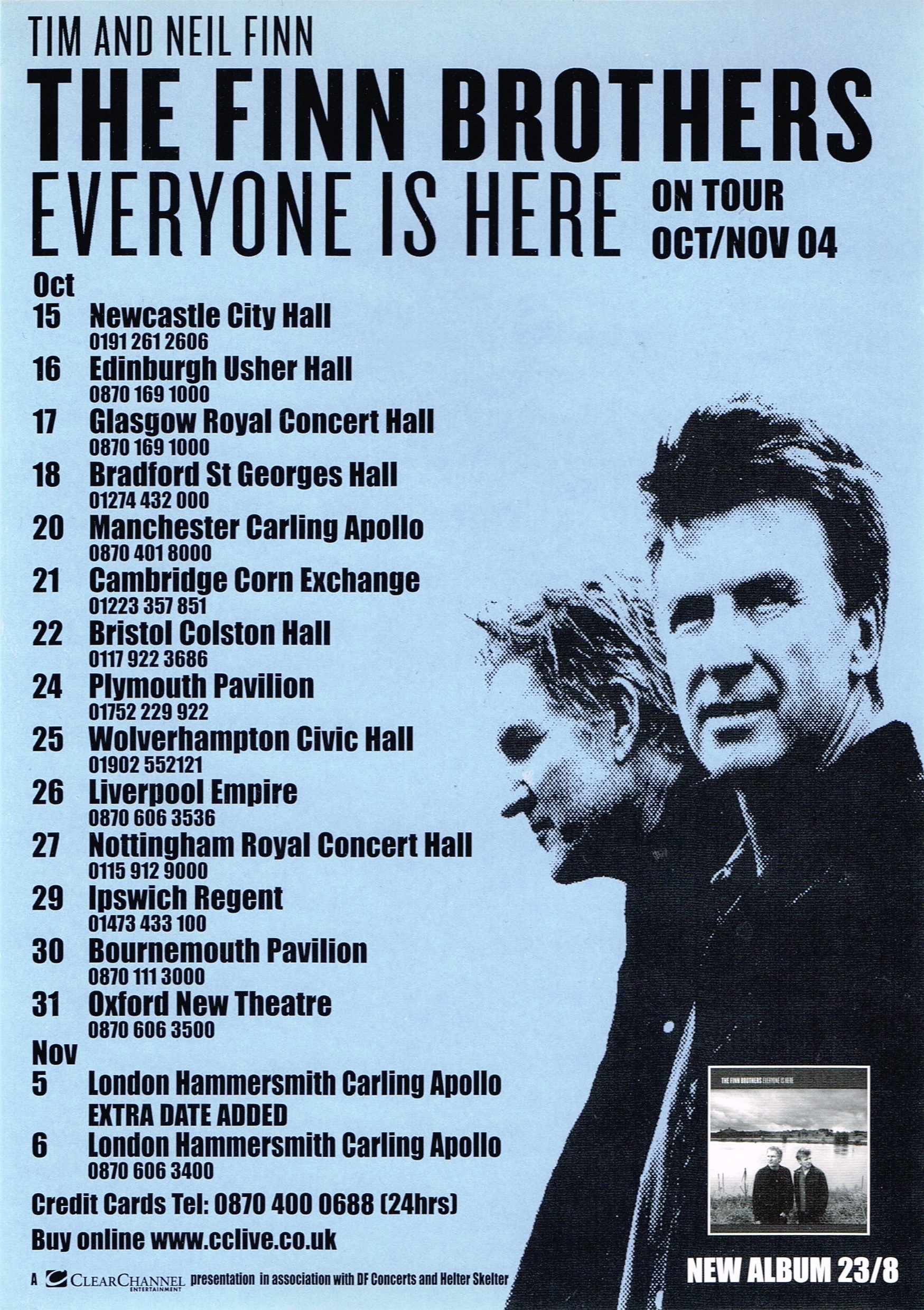 UK Tour 2004 (UK Promo Flyer)