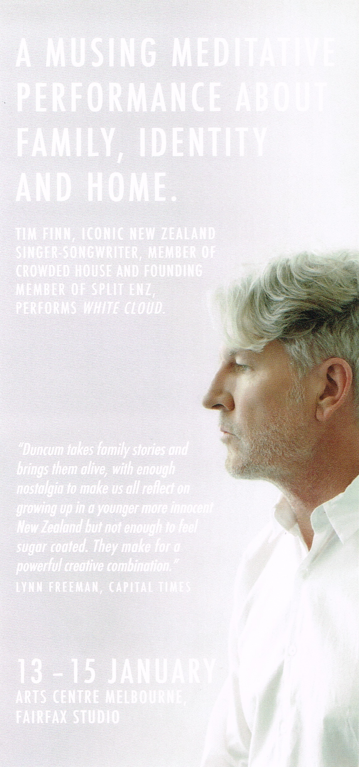 White Cloud (Australia Promo Flyer)