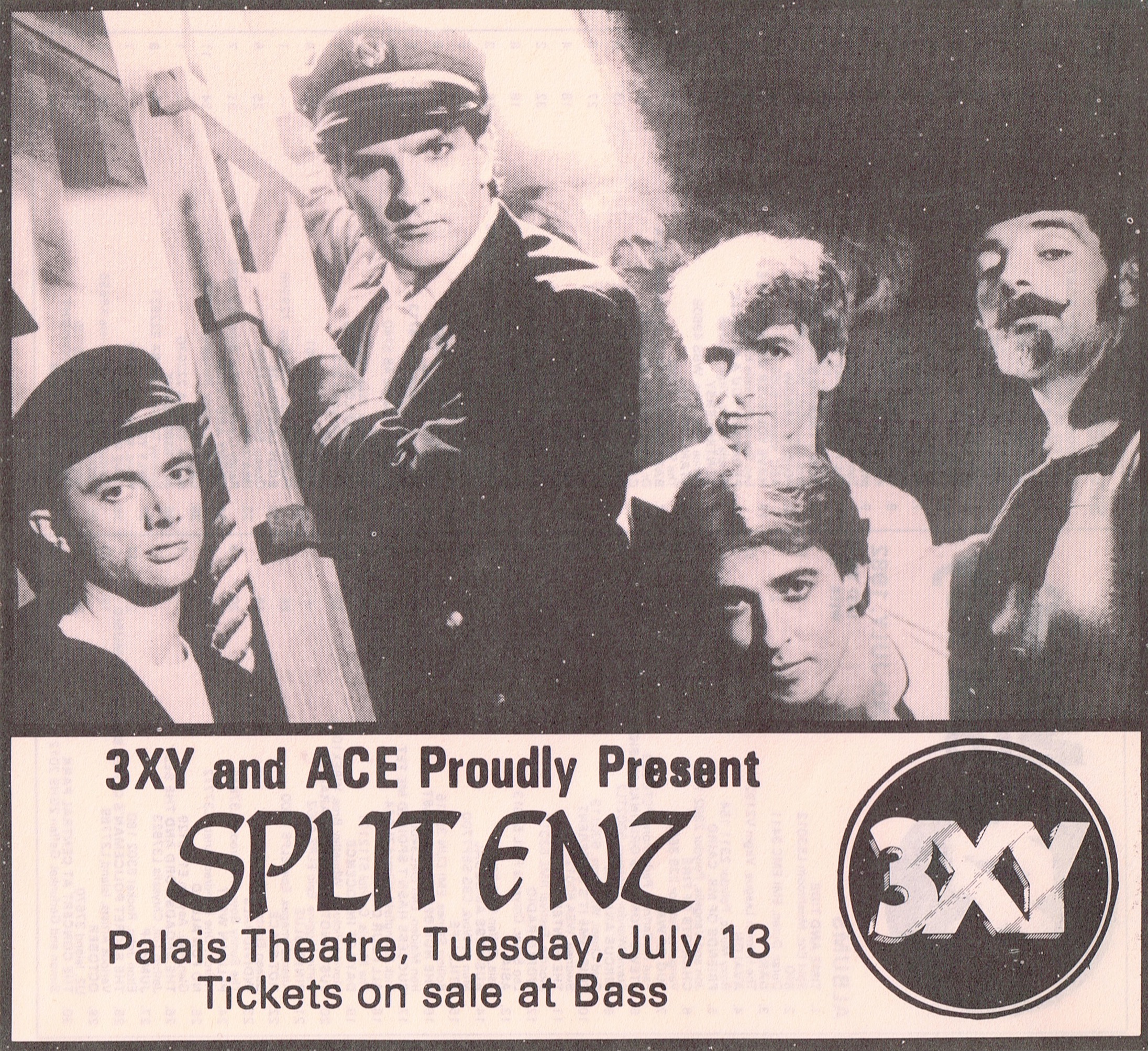 3XY Music Survey 1982 (Australia Promo Flyer)