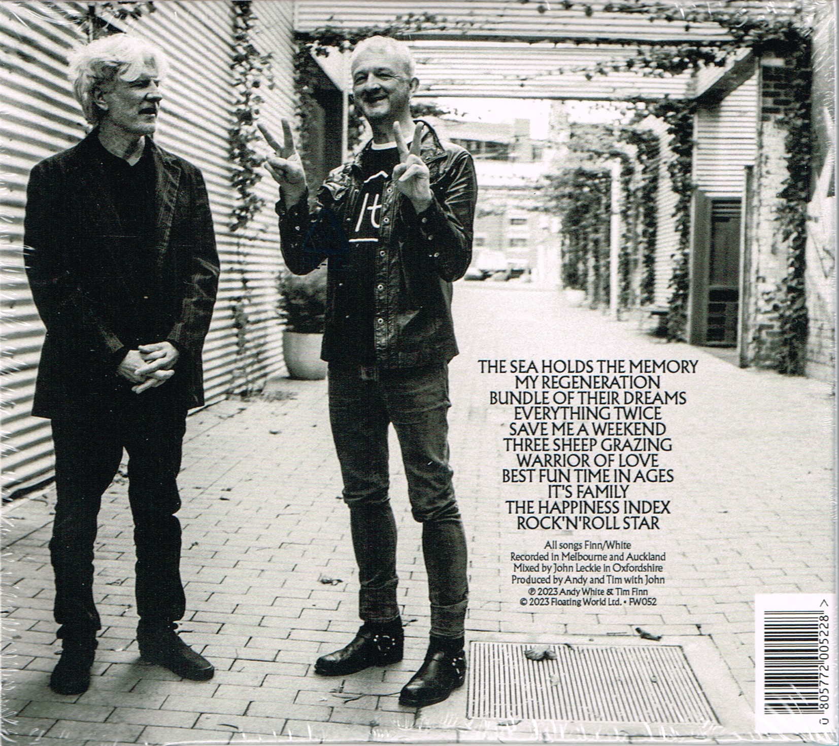 Andy White & Tim Finn (UK CD)