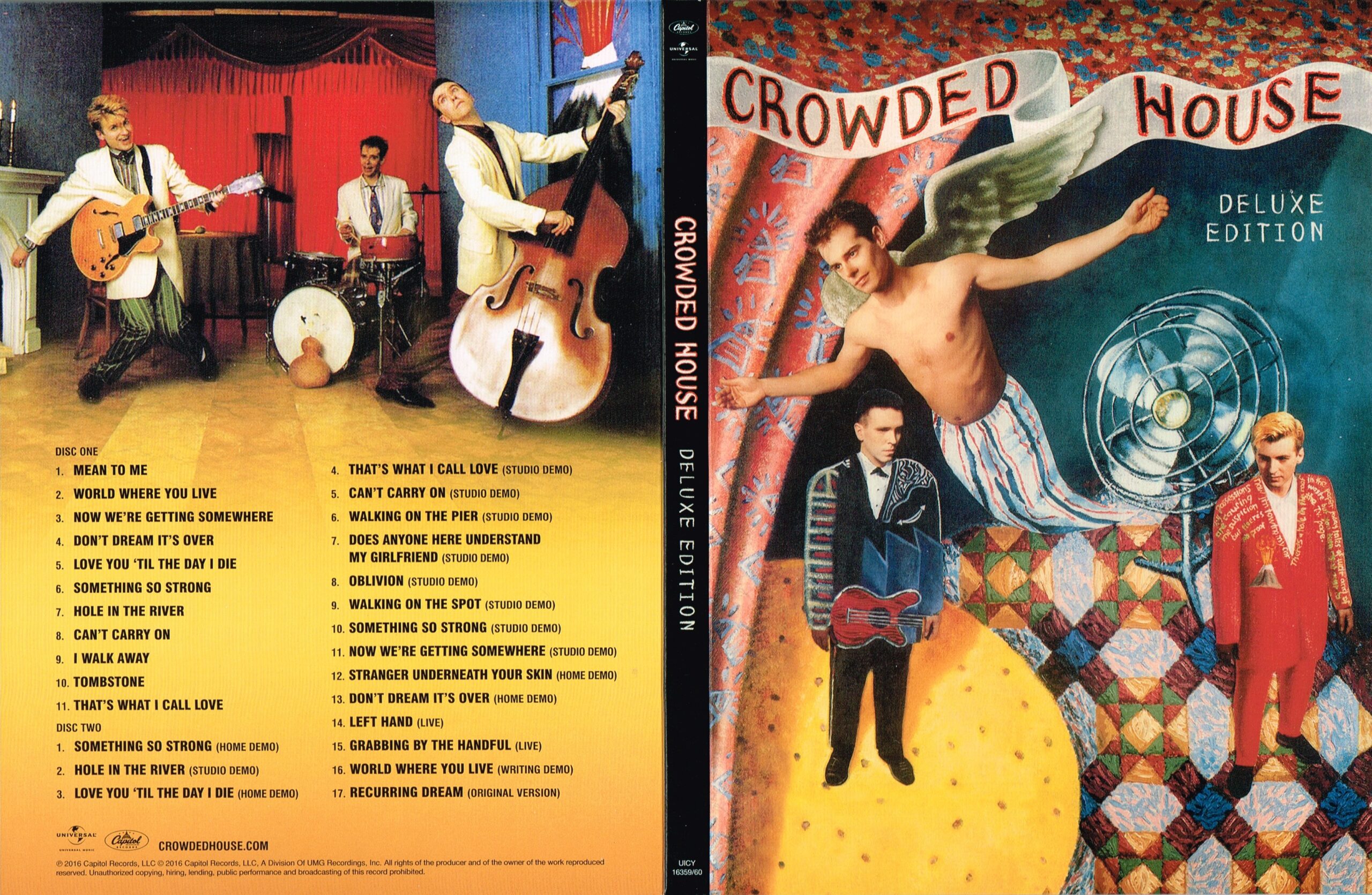 Crowded House (Japan Deluxe Edition 2CD)