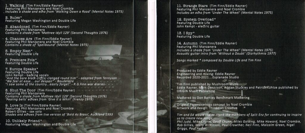 Forenzics (New Zealand CD)