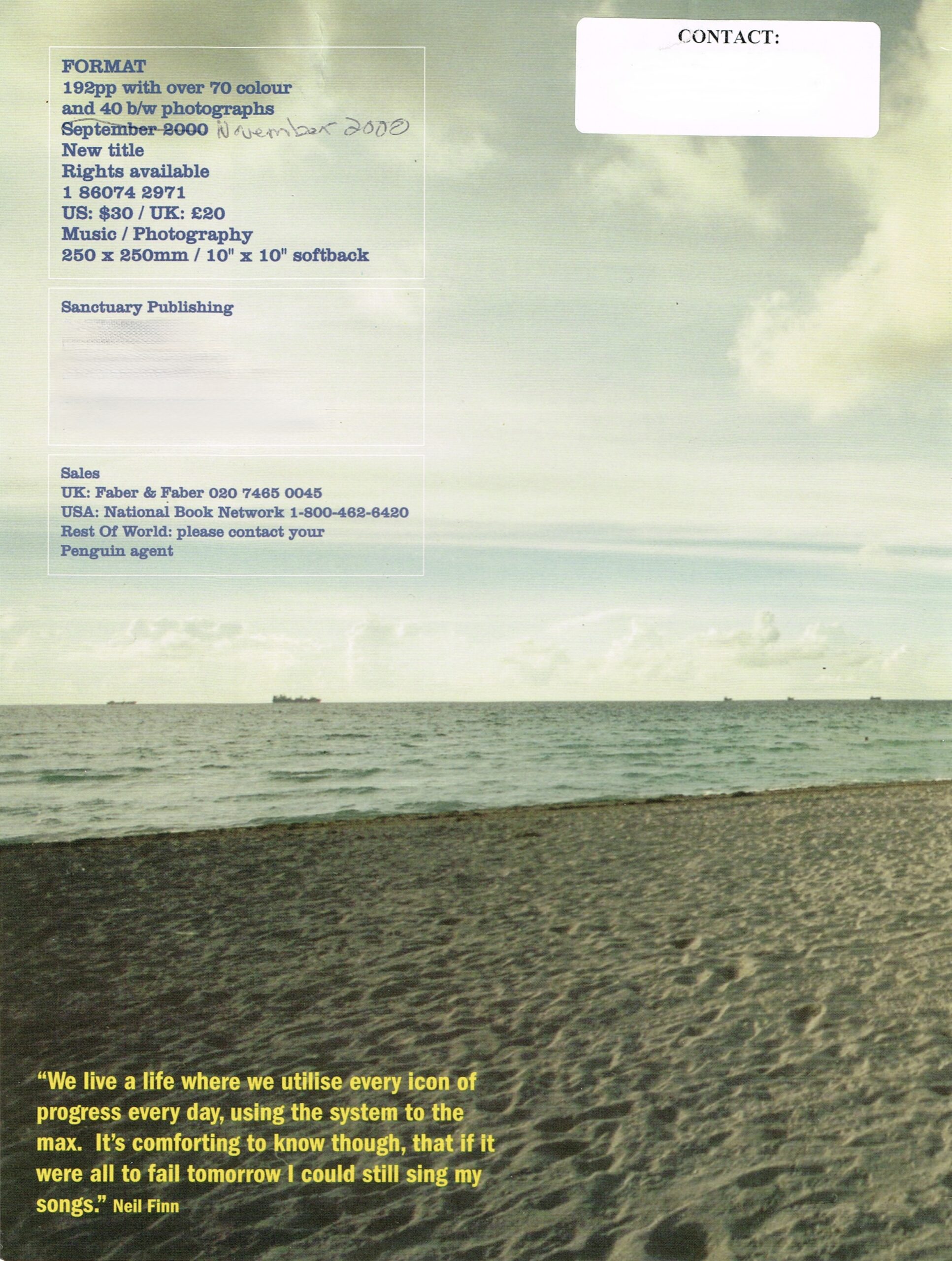 Once Removed (UK Press Release)