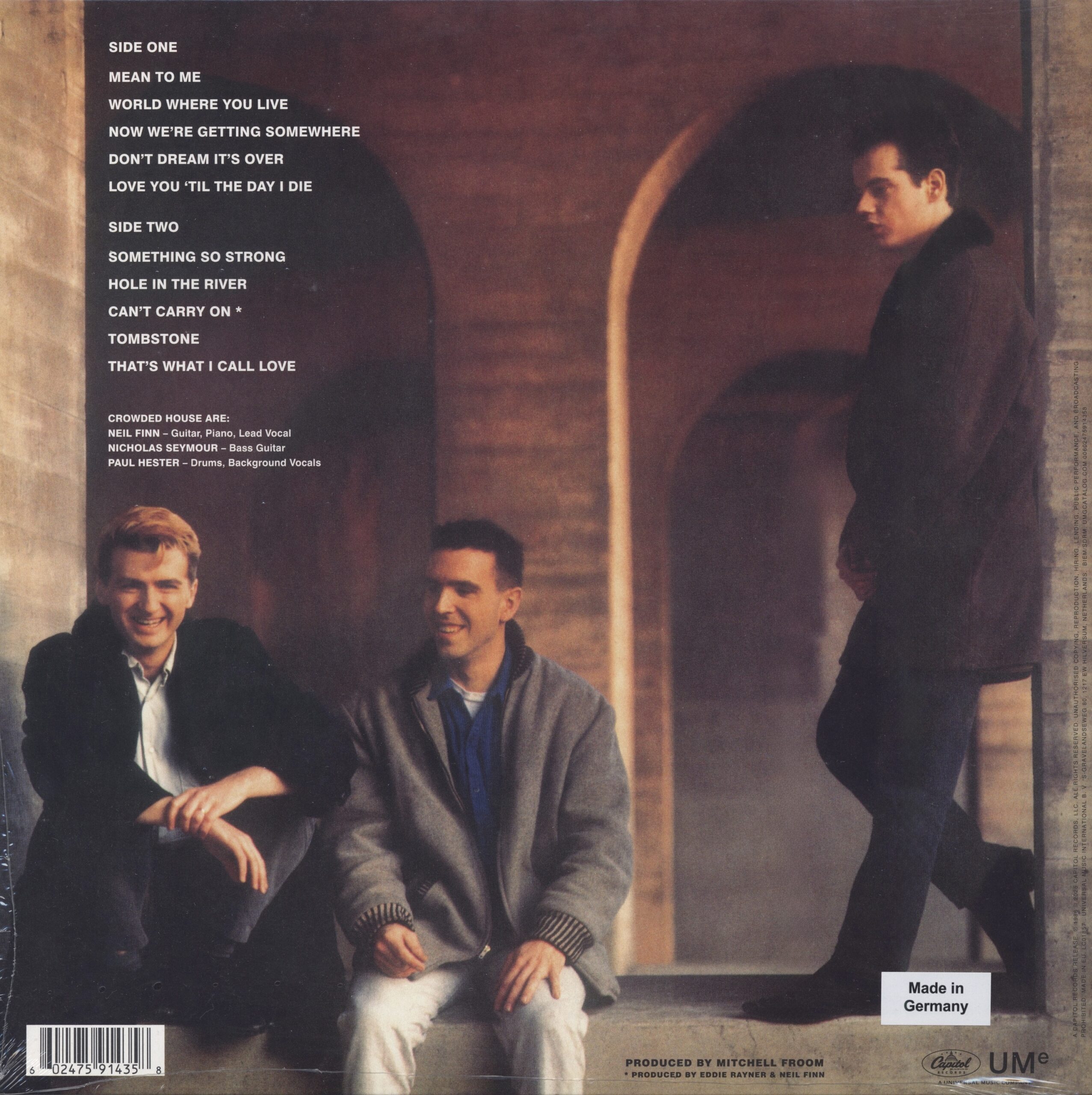 Crowded House (EU 2025 Reissue LP)