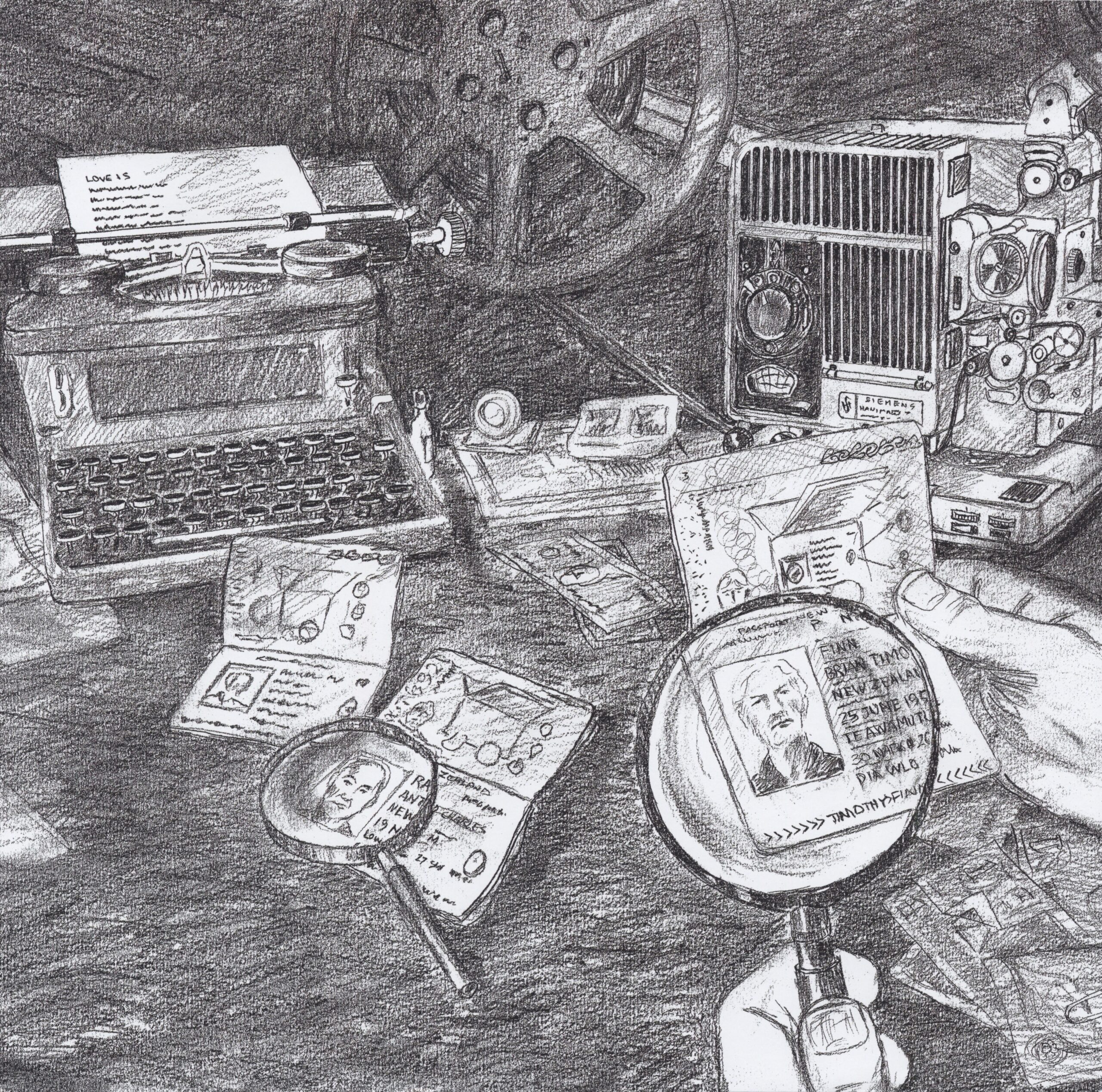 Shades & Echoes (New Zealand LP)