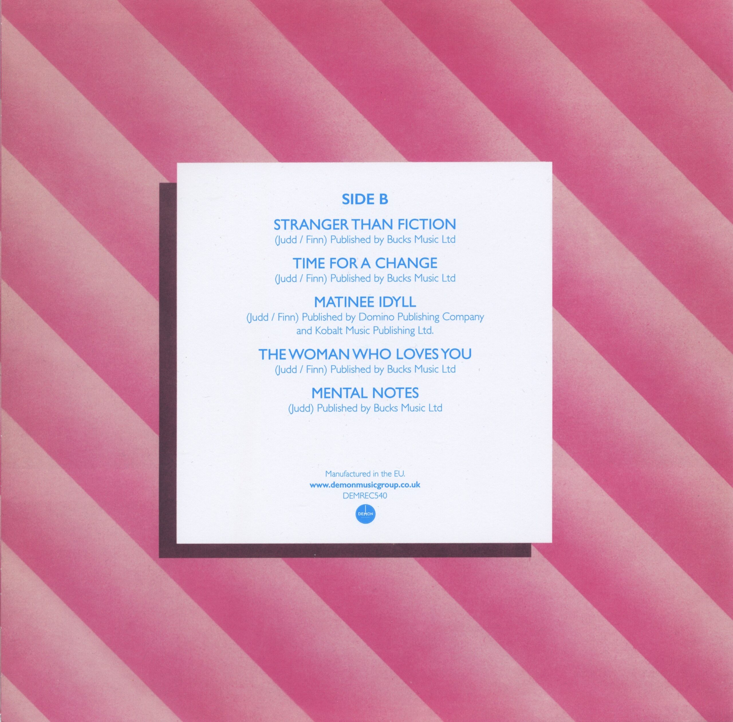 Mental Notes (EU 2020 Remaster LP)