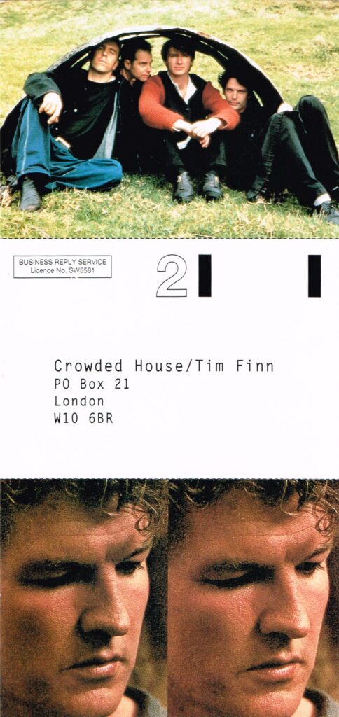 Nails In My Feet / Before & After (UK Promo Postcard)