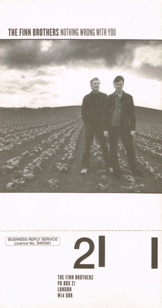 Nothing Wrong With You (UK Promo Postcard)