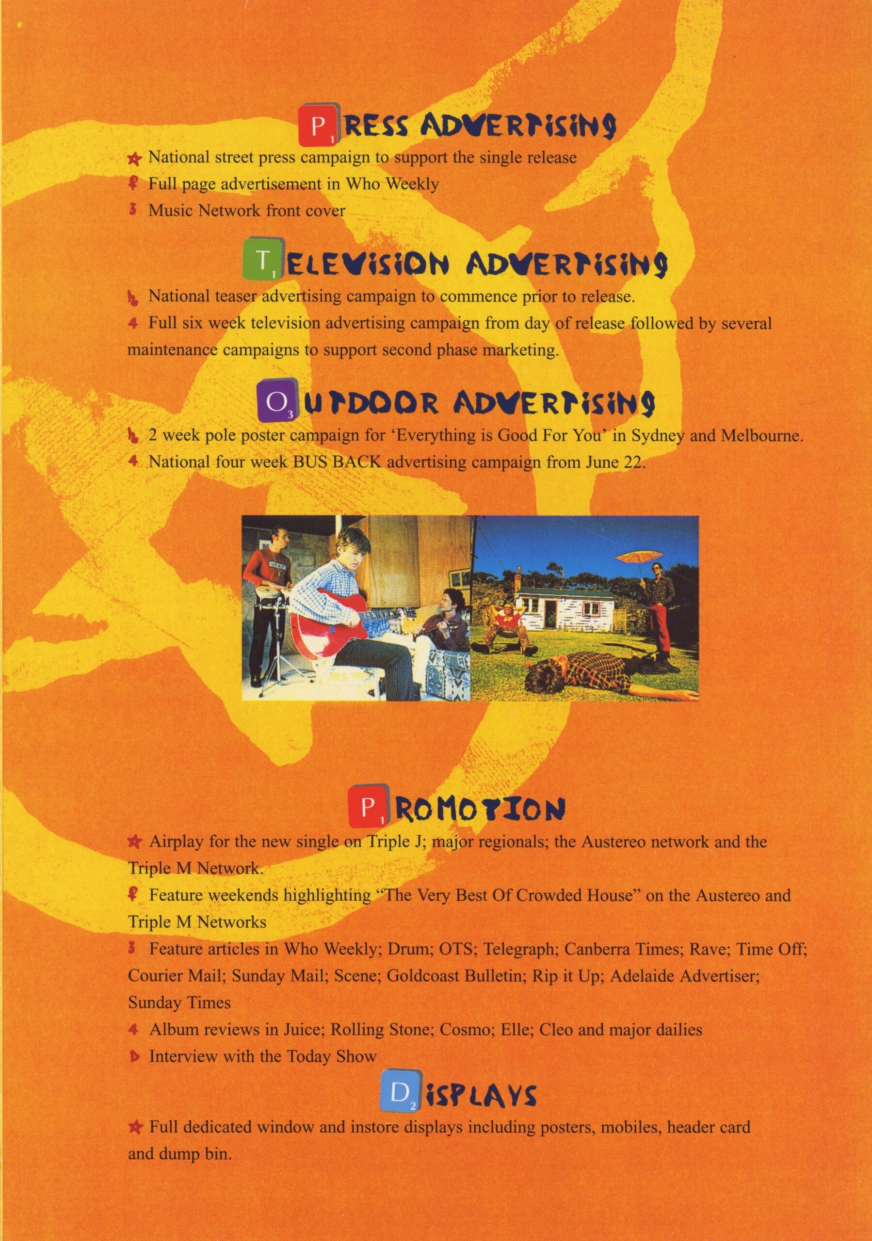 Recurring Dream (Australia Press Release)