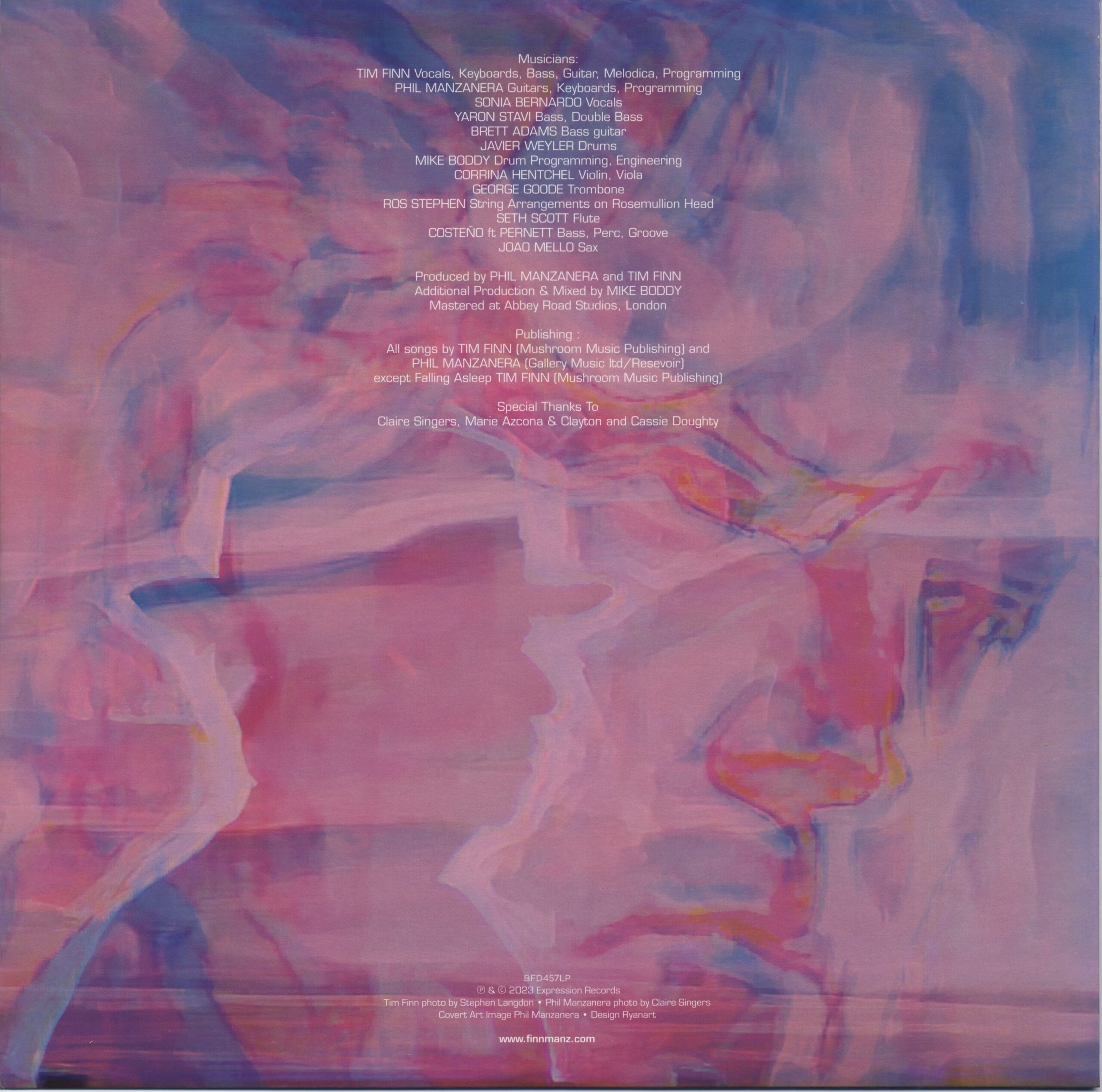 Tim Finn & Phil Manzanera (UK 3LP Boxset)