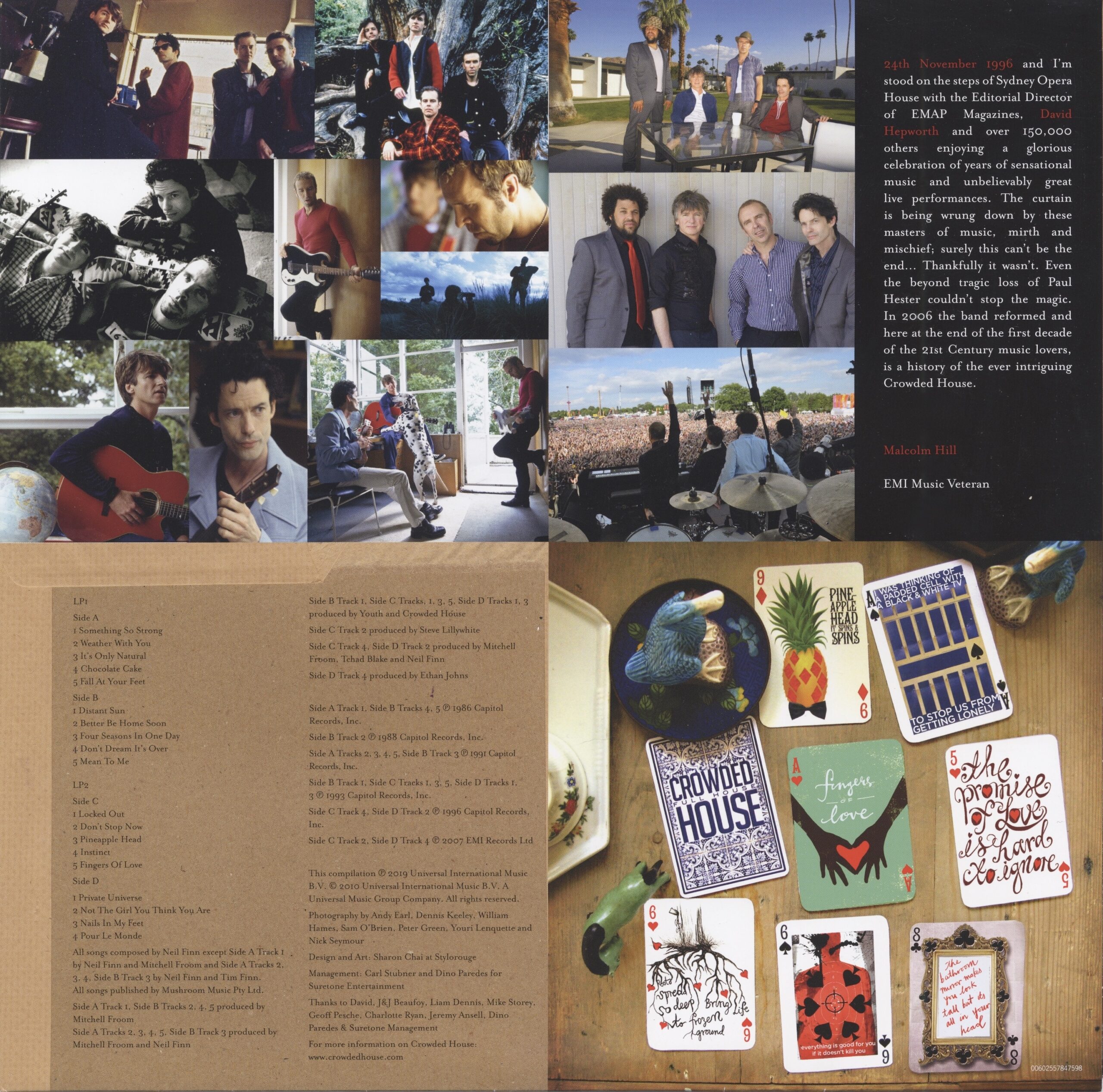 The Very Very Best Of Crowded House (EU LP)