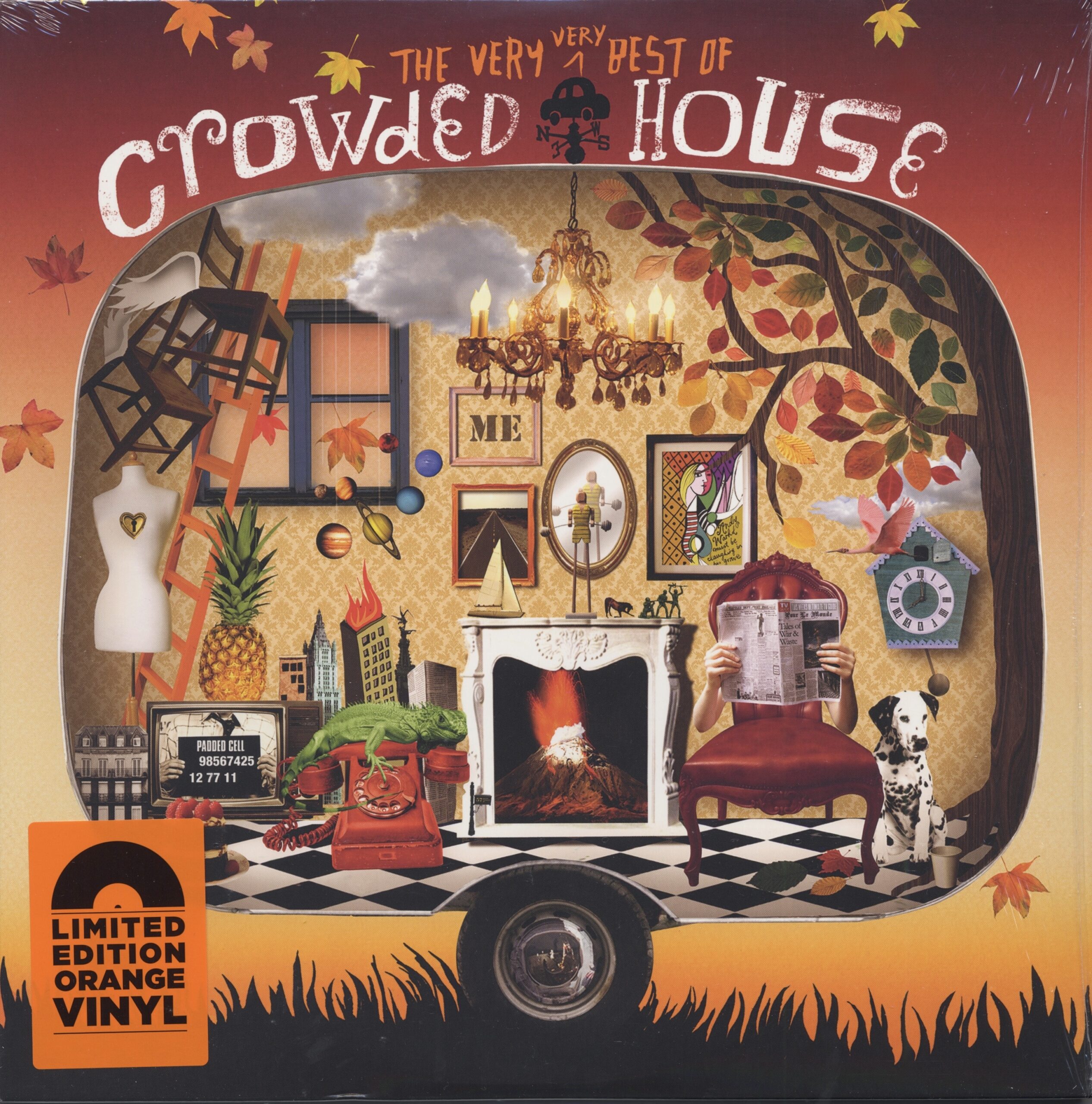 The Very Very Best Of Crowded House (Czech Republic Orange LP)
