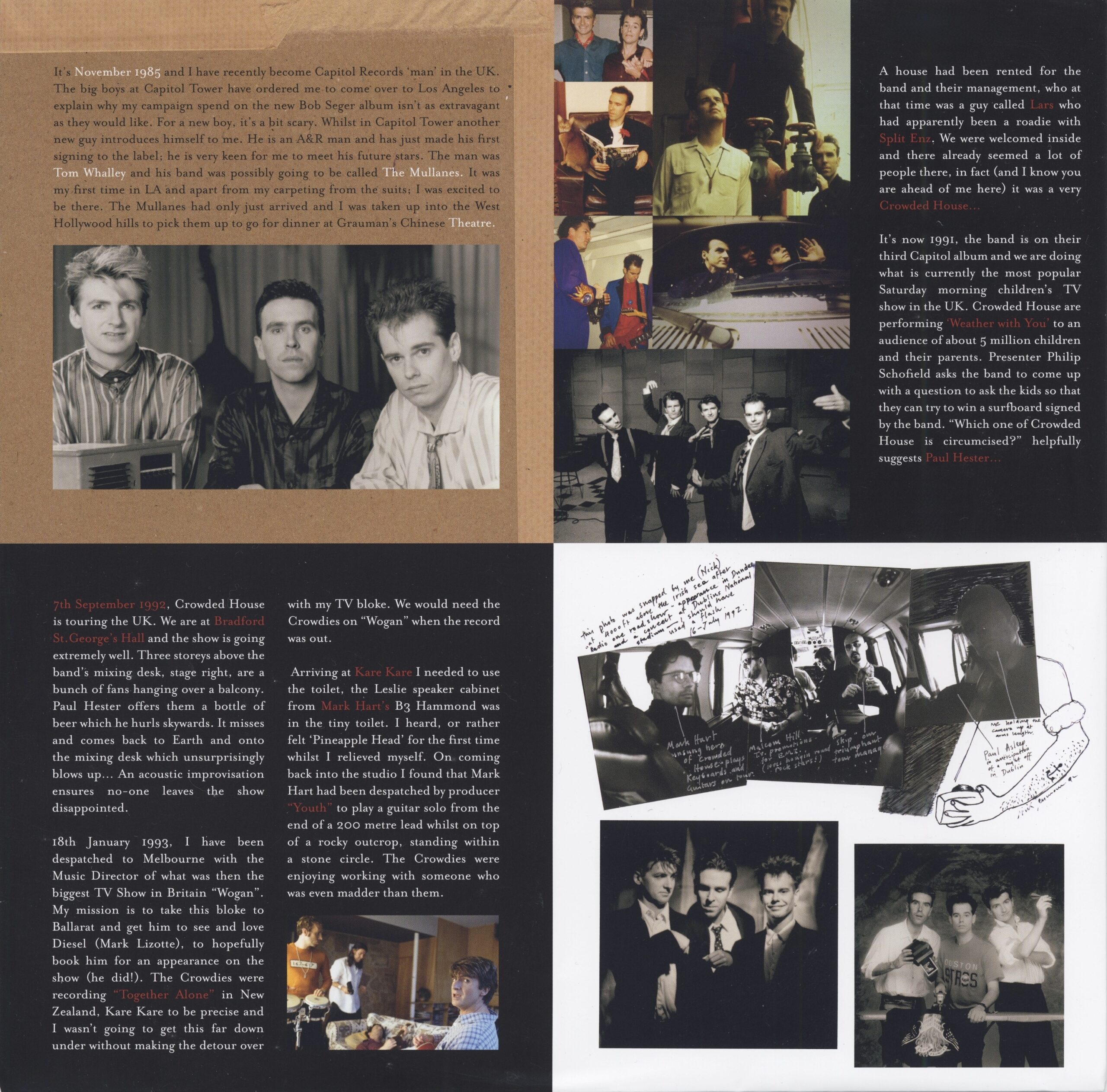 The Very Very Best Of Crowded House (Czech Republic Orange LP)