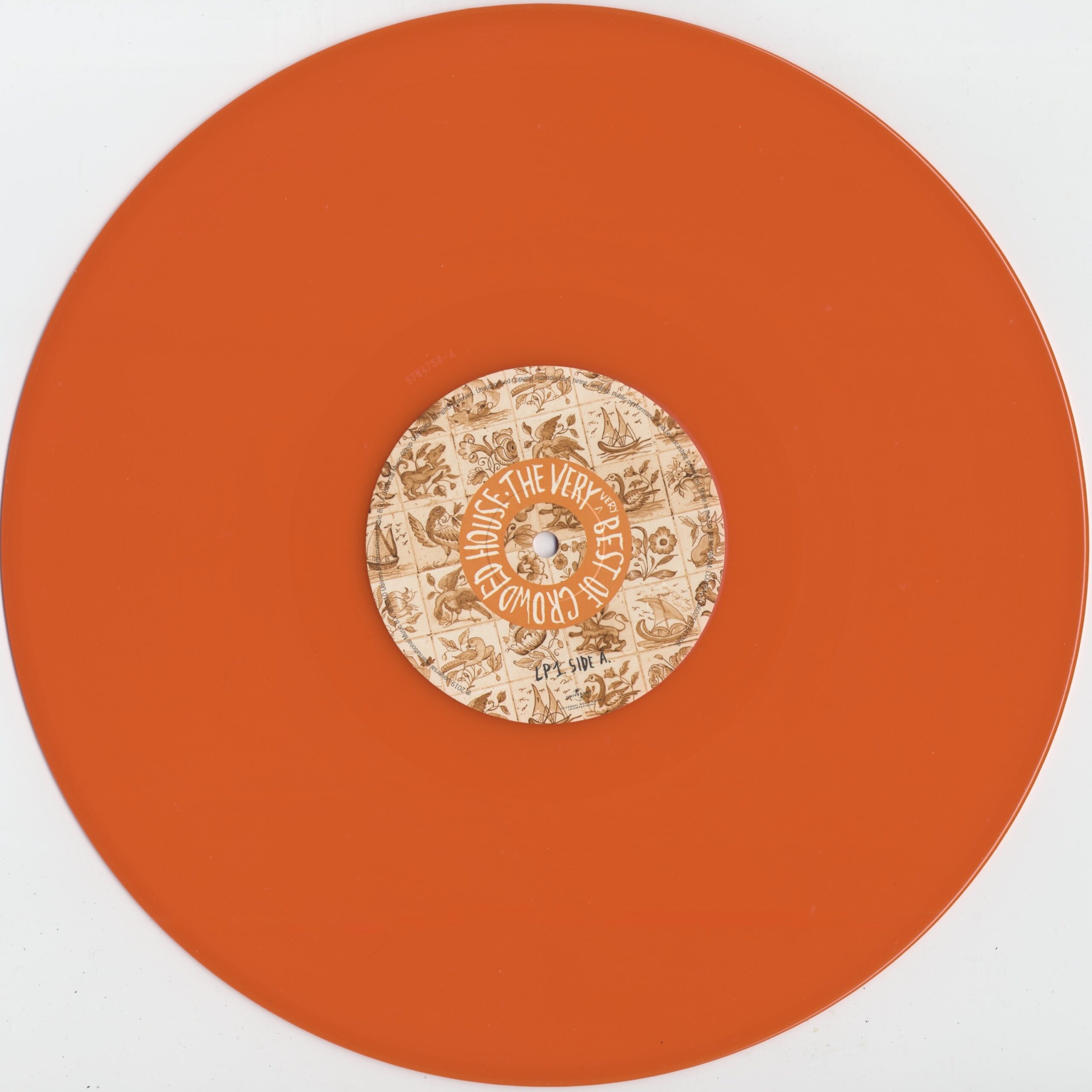 The Very Very Best Of Crowded House (Czech Republic Orange LP)